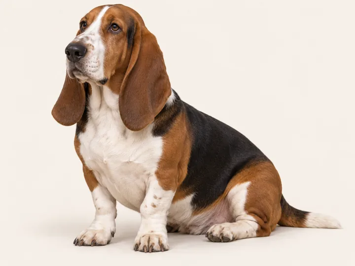 Illustration of a Basset Hound
