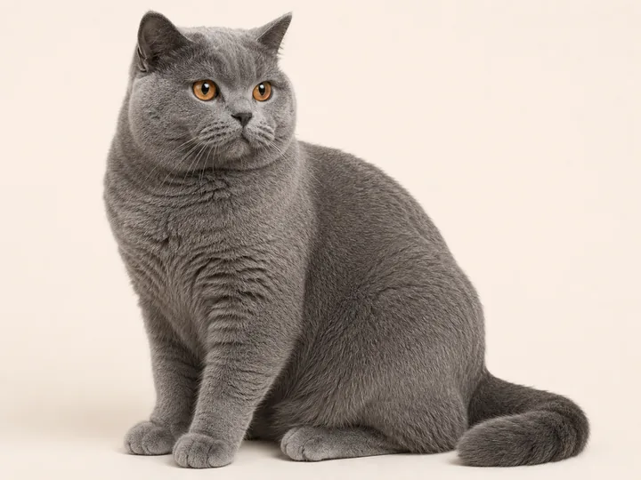 Illustration of a British Shorthair