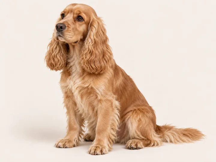 Illustration of a Cocker Spaniel