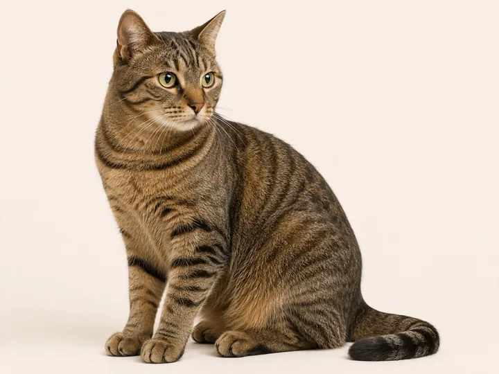 Illustration of a Domestic Shorthair
