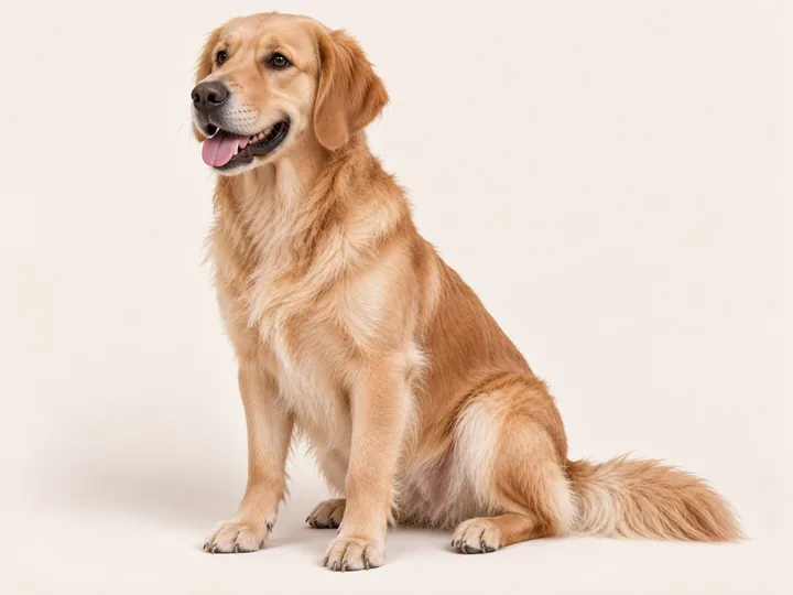 Illustration of a Golden Retriever