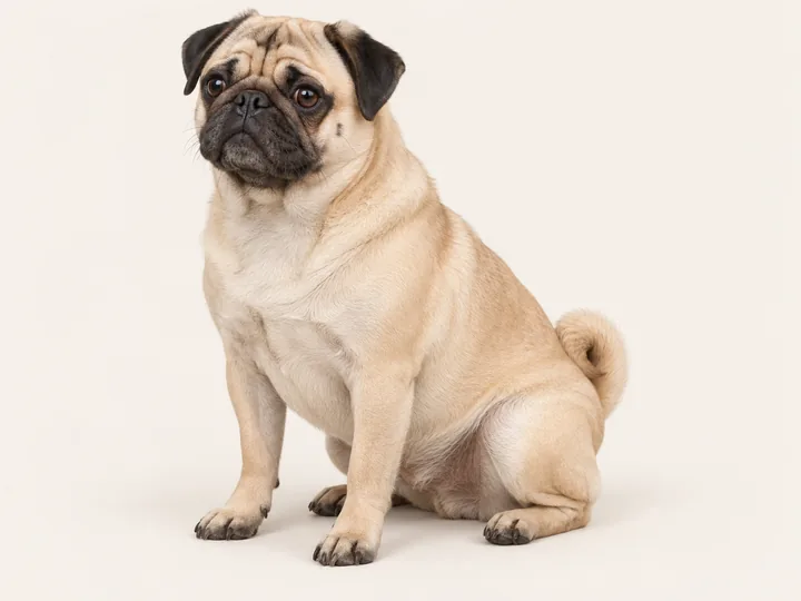 Illustration of a Pug